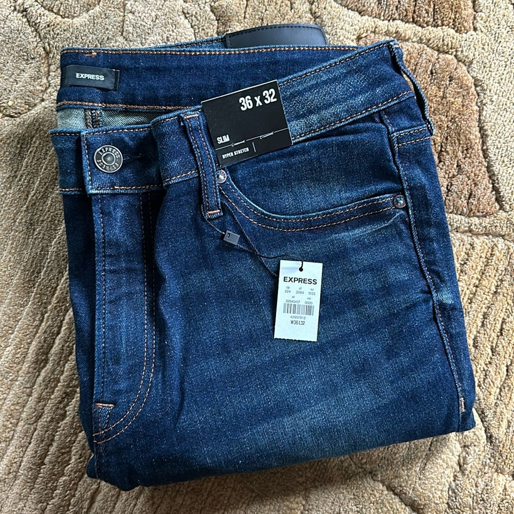 Men’s Slim cut Express Jeans
